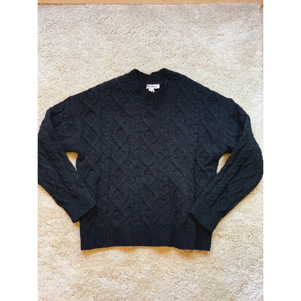 Black Knit Sweater
